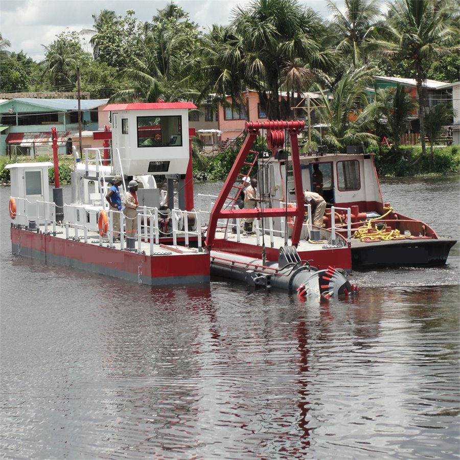 equipamento de dragagem de sucção com cortador 1500m3