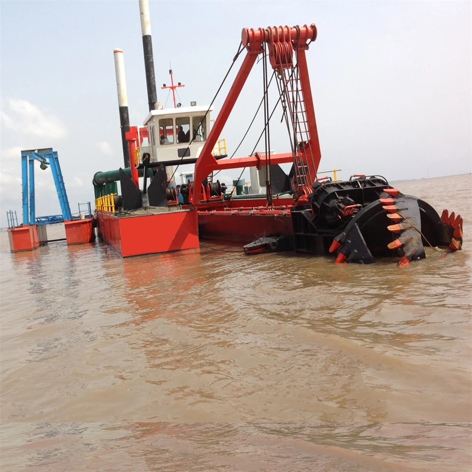máquina de dragagem de sucção de areia pesada 6000m3